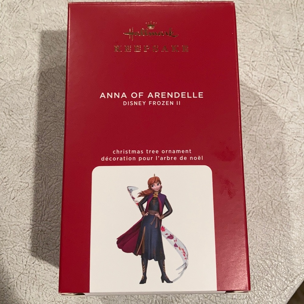 2020 hallmark Disney frozen Anna ornament NEW